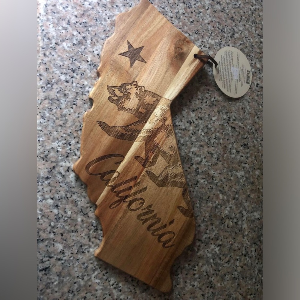Crafted cutting board- will add for free with any jacket purchase upon request
